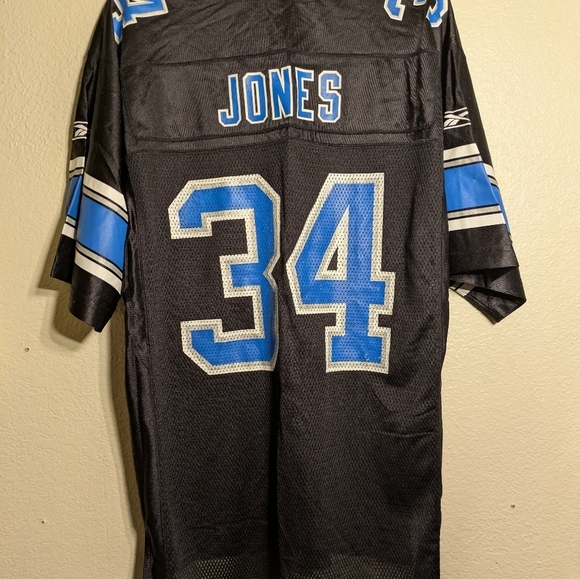 Rebook NFL Team Jersey with Blue Accents Size Medium Pre-owned - Picture 7 of 7